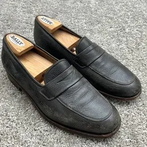 Gravati | Shoes | Gravati Brown Leather Penny Loafers Mens  display picture 2